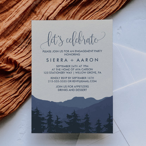 Retreat to the Mountains Let's Celebrate