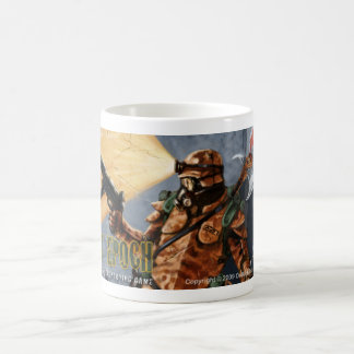 Retreating Excavator Mug