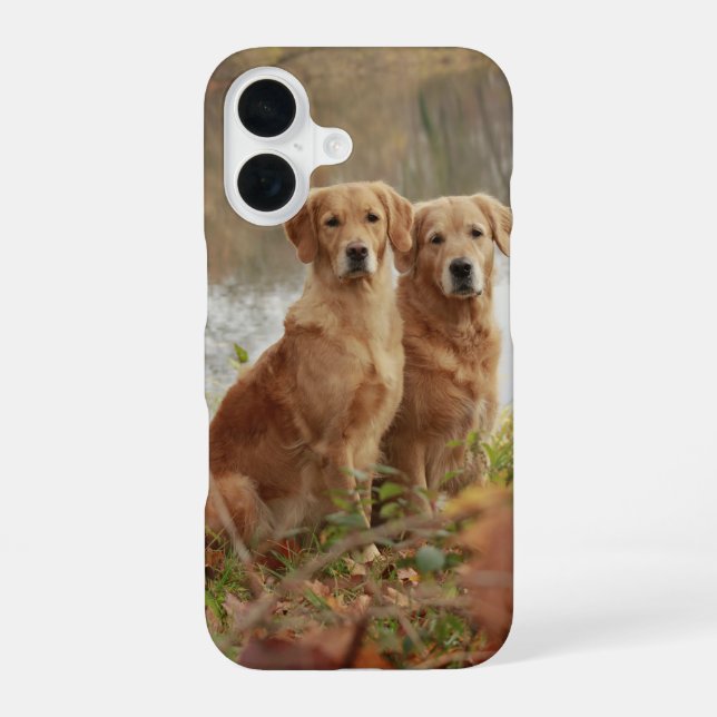 Retriever Buddies Iphone Case (Back)