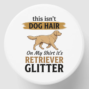 Retriever Glitter Funny Dog Lover Vintage Design_1 Mini Candle Favors