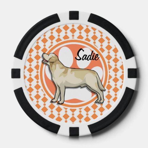 retriever poker chips