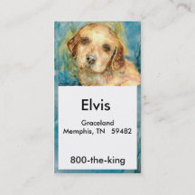Retriever Puppy Biz Card