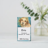 Retriever Puppy Biz Card (Standing Front)