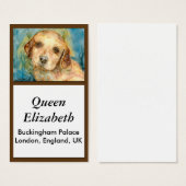 Retriever Puppy Biz Card (Front & Back)