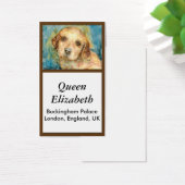 Retriever Puppy Biz Card (Desk)