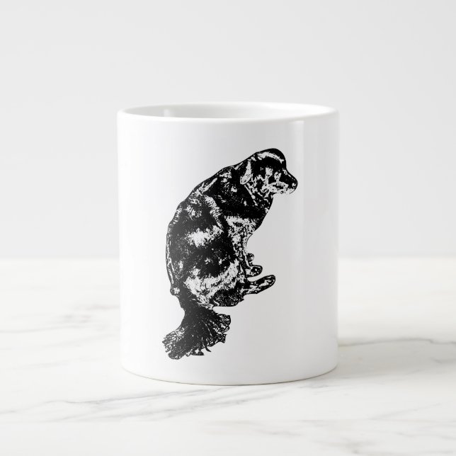 "retriever spiral notebook", "coffee nook notes",  giant coffee mug (Front)