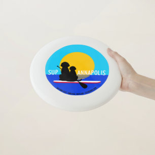 Retriever SUP dogs Frisbee