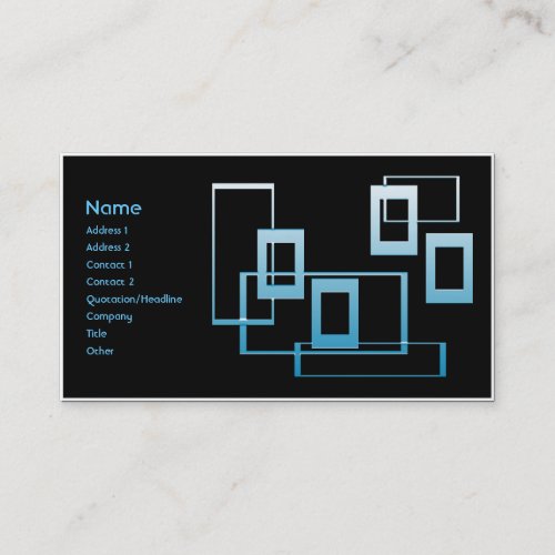 Retro 101 business card templates