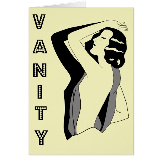 Retro 1920s Vanity Cards (Front)
