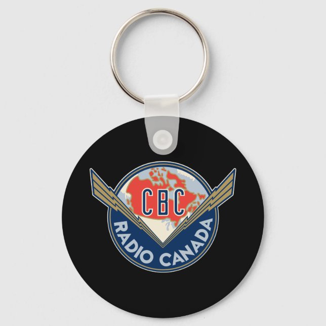 Retro 1940-1958 keychain (Front)