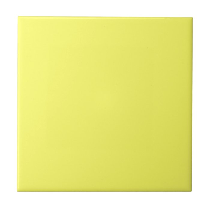 Retro 1940's era Citrus Yellow vintage Square Tiles