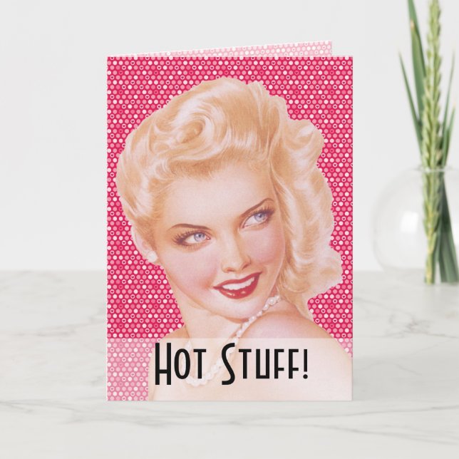 Retro 1940s Love Holiday Card (Front)