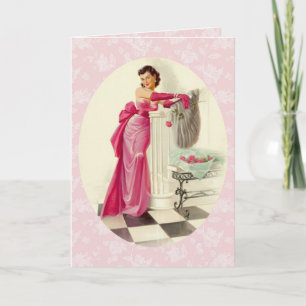Retro 1950s Birthday Card