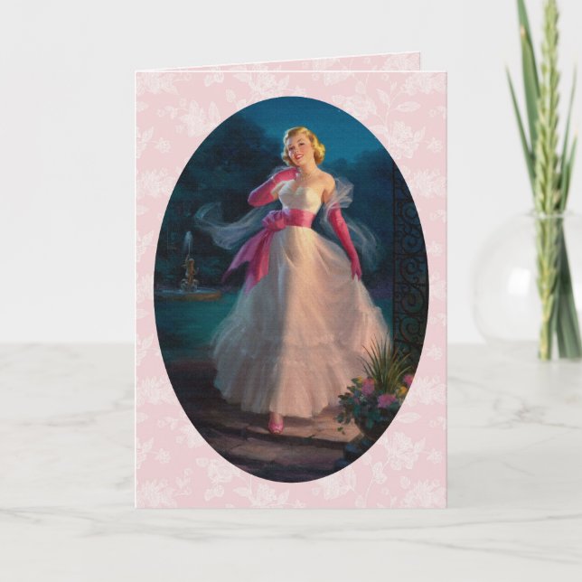 Retro 1950s Birthday Card (Front)