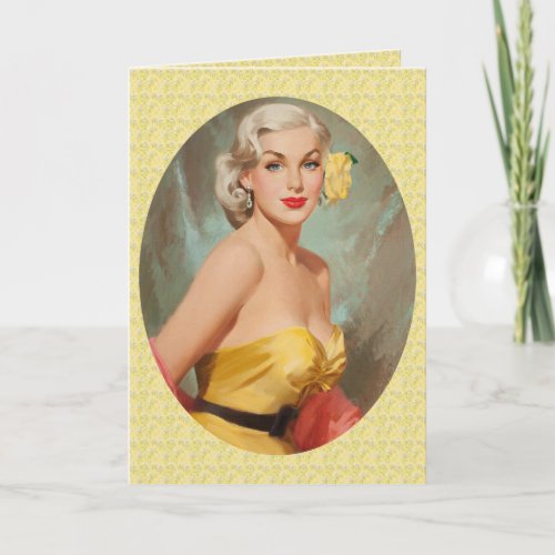 Retro 1950s Birthday Card