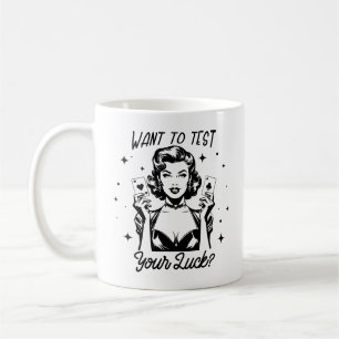 Retro 1950s Glam Girl Funny Sarcastic Quote Coffee Mug