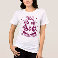 Retro 1950s Glam Girl Funny Sarcastic Quote