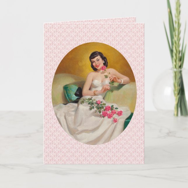 Retro 1950s Love Card (Front)