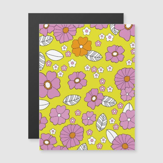 Retro 1960 Flowers (Front/Back)