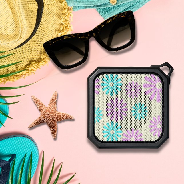 Retro 1960s 1970s Flower Power Bluetooth Speaker (Creator Uploaded)