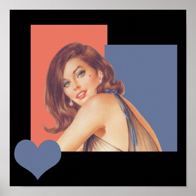 Retro 1960s Love Poster (Front)