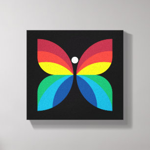 Retro 1966-1974 canvas print