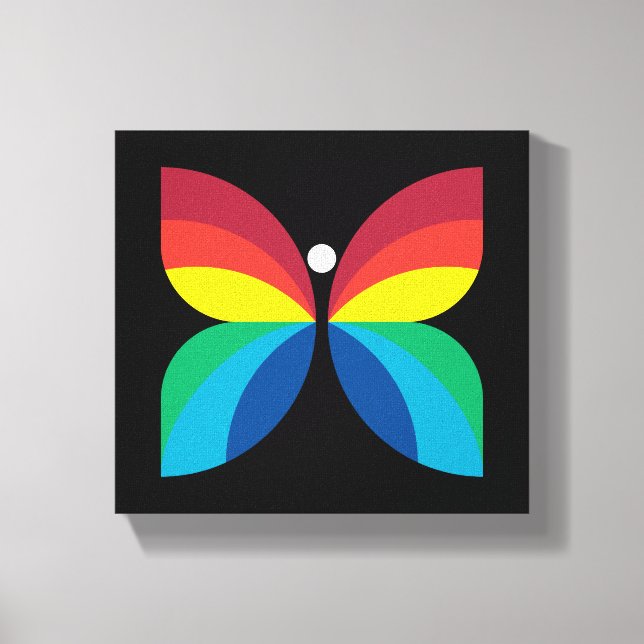 Retro 1966-1974 canvas print (Front)