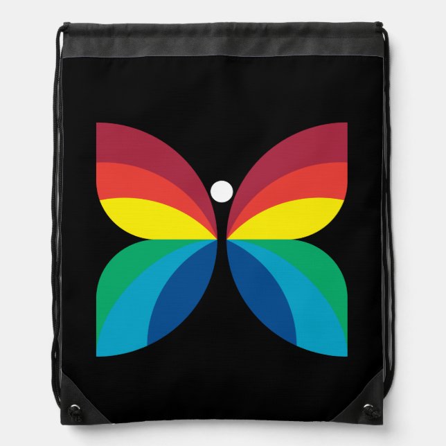 Retro 1966-1974 drawstring bag (Front)