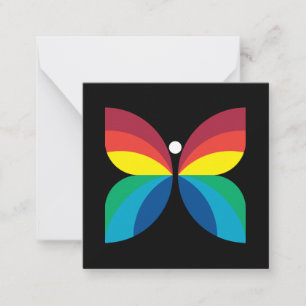 Retro 1966-1974 note card