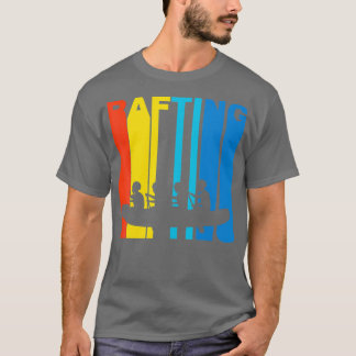 Retro 1970s Style White Water Rafting T-Shirt