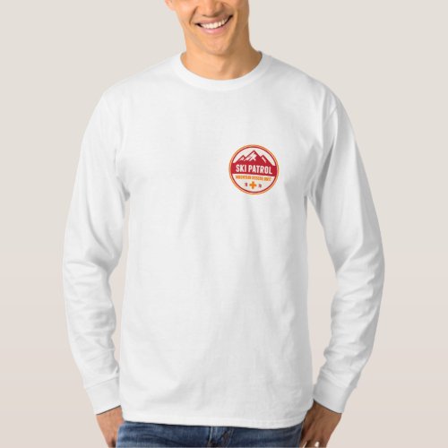 Retro 1979 Ski Patrol Long Sleeve T_shirt White