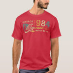Retro 1984 birthday gift for men Guitar Player 38t T-Shirt<br><div class="desc">Retro 1984 birthday gift for men Guitar Player 38th Birthday  .</div>
