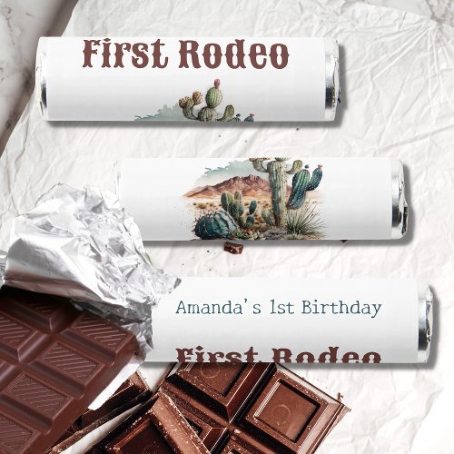 Retro 1st First Rodeo Western Cactus Birthday Breath Savers Mints