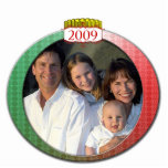 Retro 2009 Family Photo Christmas Ornament<br><div class="desc">See more Christmas Designs by Sandra  


 








 


See more Christmas Designs by Sandra</div>
