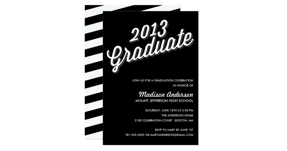 Graduation Party Invitations 2013 2