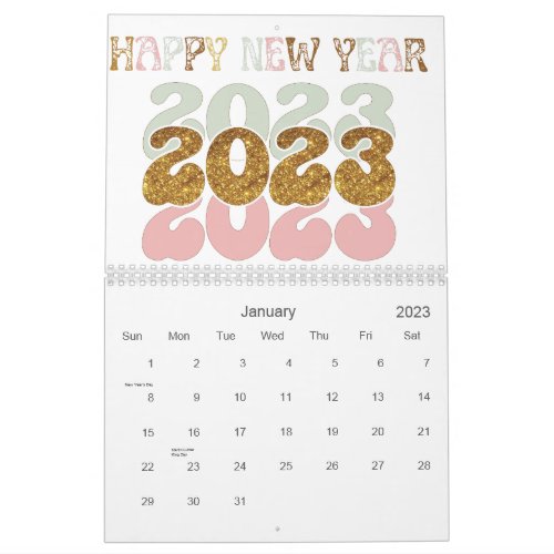 Retro 2023 Calendar