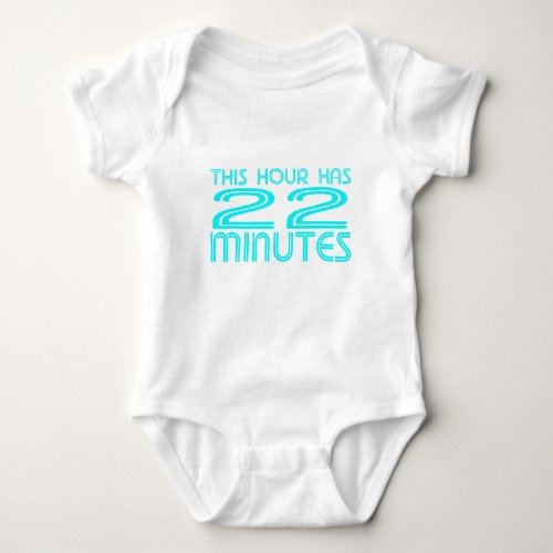 Retro _ 22 Minutes Baby Bodysuit