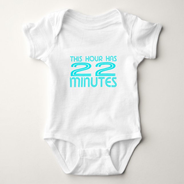 Retro - 22 Minutes Baby Bodysuit (Front)