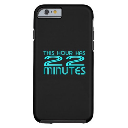 Retro _ 22 Minutes Tough iPhone 6 Case