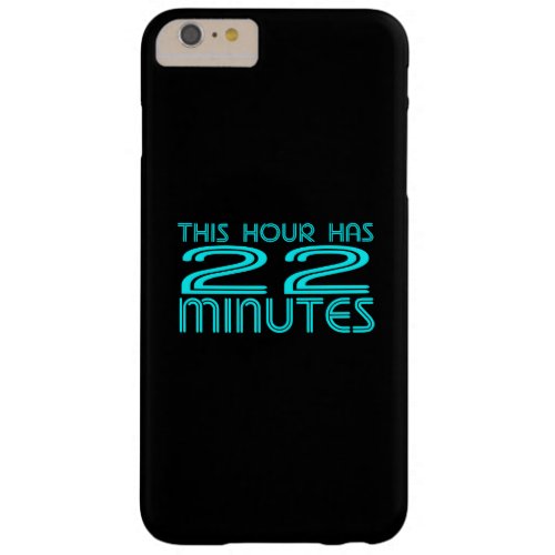 Retro _ 22 Minutes Barely There iPhone 6 Plus Case