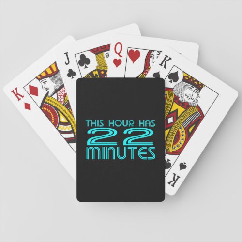 Retro _ 22 Minutes Poker Cards