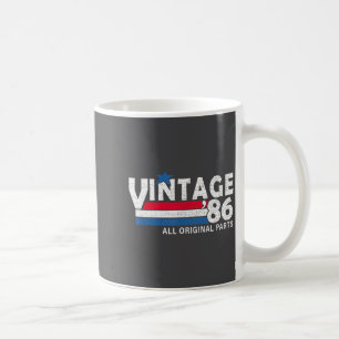 Retro 40th Birthday 1986 Vintage 1986 Men, Women F Coffee Mug