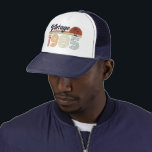 Retro 40th Birthday, Vintage 1985 Trucker Hat<br><div class="desc">Celebrate a milestone in style with this "Retro 40th Birthday, Vintage 1985 Trucker Hat." Designed to honor four decades of life, this trendy hat features a bold vintage-inspired print showcasing the year 1985, making it the perfect accessory for birthday parties, casual outings, or everyday wear. Ideal for men or women...</div>