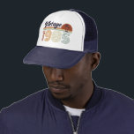 Retro 40th Birthday, Vintage 1985 Trucker Hat<br><div class="desc">Celebrate a milestone in style with this "Retro 40th Birthday, Vintage 1985 Trucker Hat." Designed to honor four decades of life, this trendy hat features a bold vintage-inspired print showcasing the year 1985, making it the perfect accessory for birthday parties, casual outings, or everyday wear. Ideal for men or women...</div>