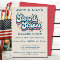 Retro 4th of July Party Invitation 