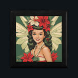 Retro 50s Tropical Christmas Princess Gift Box<br><div class="desc">A Collection of Tropical Christmas Beauties</div>