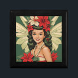 Retro 50s Tropical Christmas Princess Gift Box<br><div class="desc">A Collection of Tropical Christmas Beauties</div>