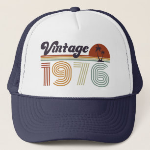 Retro 50th Birthday, Vintage 1976 Trucker Hat