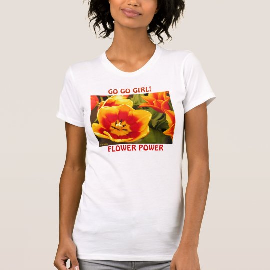 Retro 60s Flower Power T-Shirt