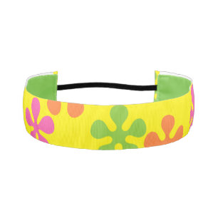 Retro 60's flowers headband
